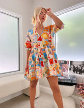 Load image into Gallery viewer, Sun Lounger || Petal Mini Dress by Jaase
