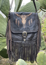 Load image into Gallery viewer, Toro Leather Fringe Bag
