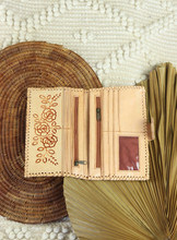 Load image into Gallery viewer, Desert Rose Leather Wallet

