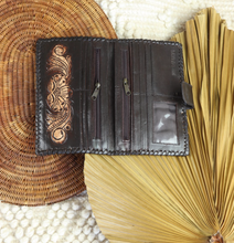 Load image into Gallery viewer, Sunflower Leather Wallet
