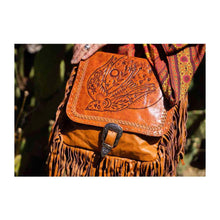 Load image into Gallery viewer, Wild &amp; Free Fringe Leather Bag
